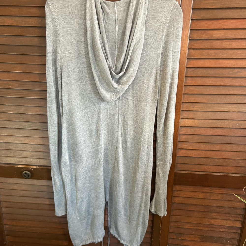 Gray Cowl Neck Women's Sweater